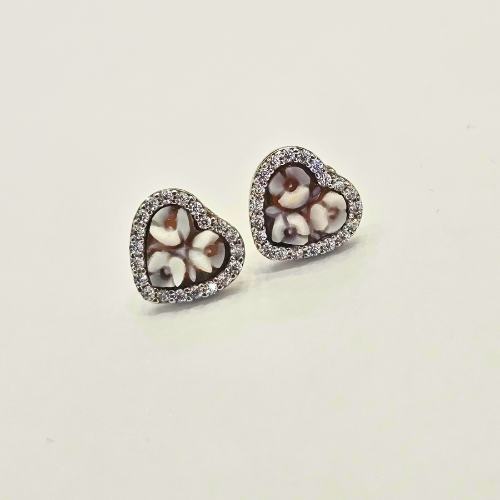 Silver Cameo Earrings – Earrings with Italian cameo