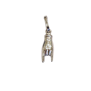 Lucky horns hand pendant - Italian lucky charm pendant