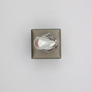 Anello con Perla Barocca in Argento 925