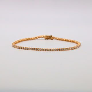Tennis Diamanti Oro Rosa