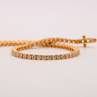 Tennis Diamanti Oro Rosa