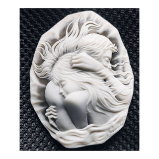 Cammeo Unico Conchiglia Abbraccio Uomo Donna