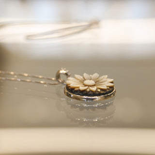 Pendente Cammeo Madreperla Fiore