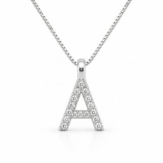 Ciondolo Lettera Elegante : A