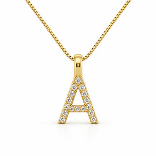 Ciondolo Lettera Elegante : A