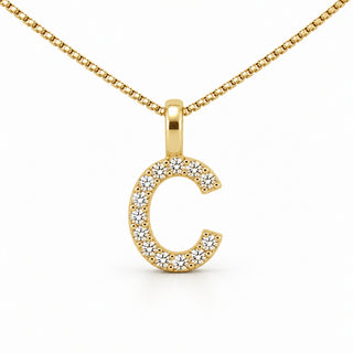Ciondolo Lettera Elegante : C