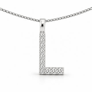 Pendentif lettre élégant : L