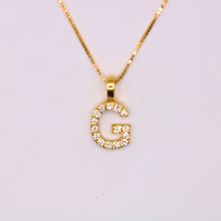 Ciondolo Lettera Elegante : G