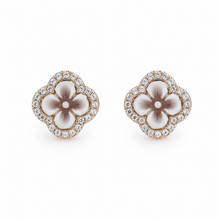 Silver Cameo Earrings – Earrings with Italian cameo