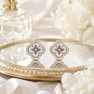 Silver Cameo Earrings – Earrings with Italian cameo
